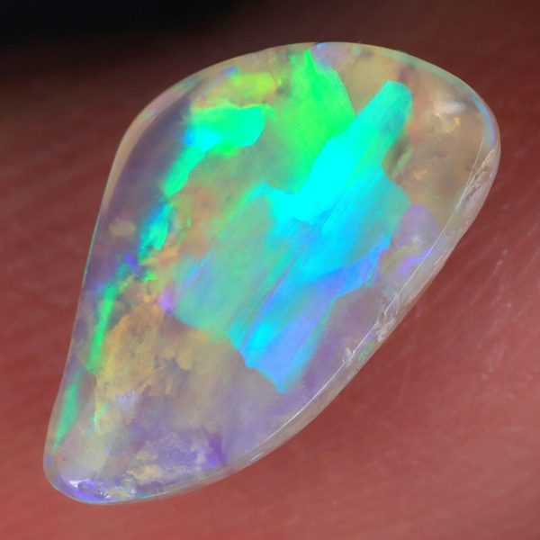 0.85CT EXCELLENT 100% NATURAL LIGHTNING RIDGE LIGHT OPAL Carousel 1