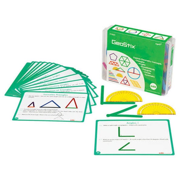 EDX Geostix Math Activity Set with 16 Cards Carousel 2