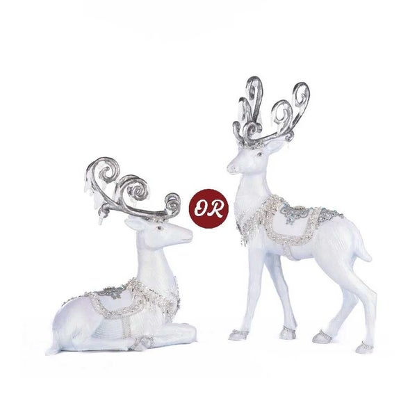 Katherines Collection Crystal Christmas Deer Assorted Carousel 1
