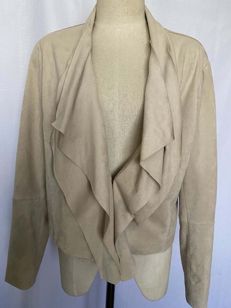 SHOP MINDFULLY KIWI DESIGN *LOOBIE'S STORY* FAUX LEATHER SUEDE DUSTER JACKET(16) Carousel 2
