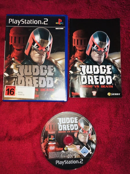 Judge Dredd: Dredd vs Death - NEAR NEW PS2 Game64032818363521110