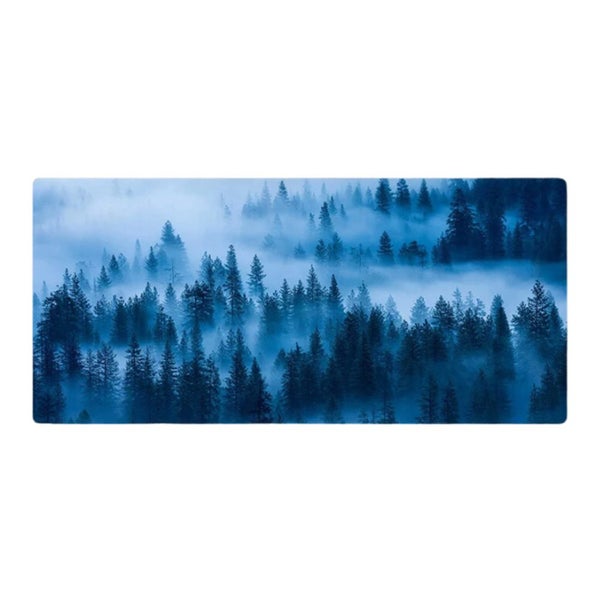 Mouse Pad Ice Blue 300X600x2mm Non Slip Rubber Mat For Computers Laptops Desk M Carousel 1