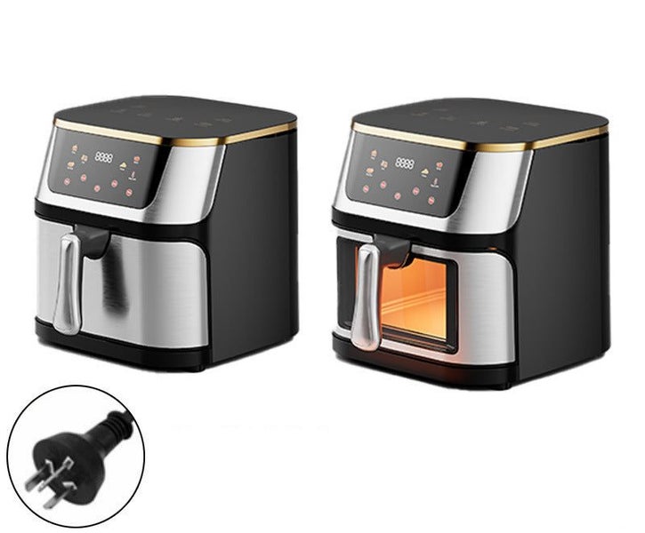 10L Air Fryer with Window Black 1400W Carousel 11