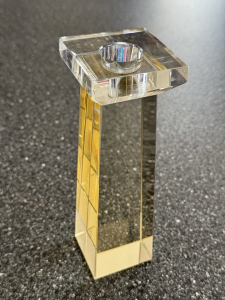 Crystal candle stick holder Carousel 1