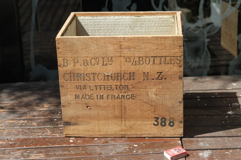 Old Jules Charrent French Brandy crate Carousel 2