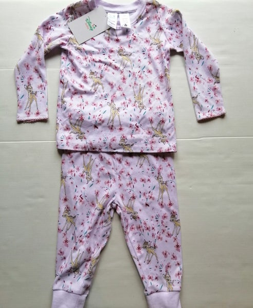 Disney Bambi - Pyjamas - Size 2 - BNWT Carousel 1
