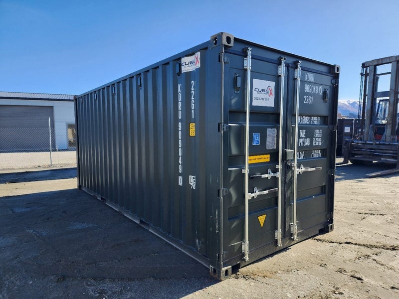 20ft GP Green shipping container - (In Cromwell now) Carousel 2