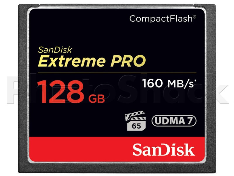 Sandisk CF Extreme Pro Memory Card - 128GB Carousel 1
