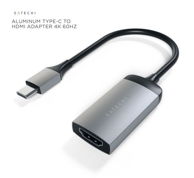 Satechi Type-C / USB-C to 4K HDMI Adaptor - Space Grey Carousel 1