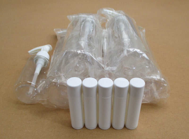 Containers for DIY Cosmetics / Skincare - Bottle Pumps, Lip Balm Tubes Carousel 3