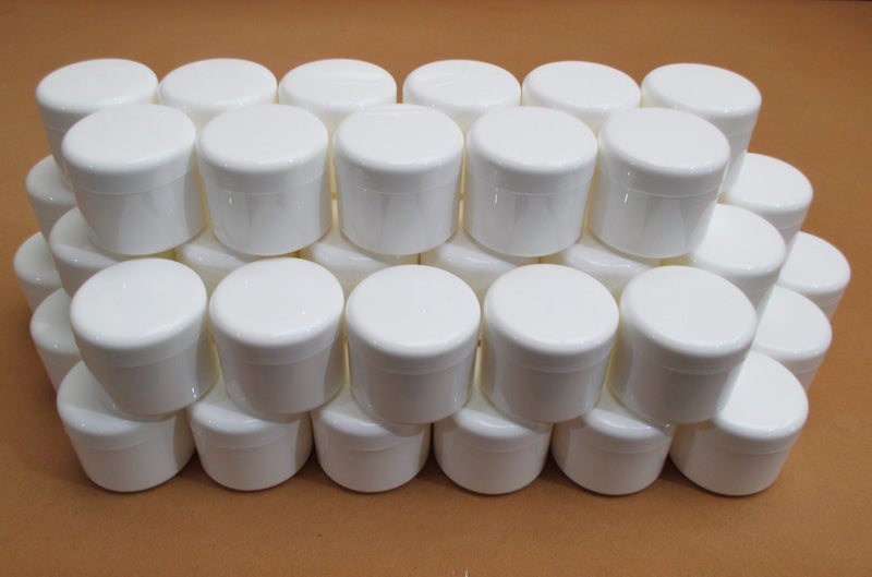 Euro Pots 125ml x 20 - Stylish Containers for Skincare / Beauty Products Carousel 1