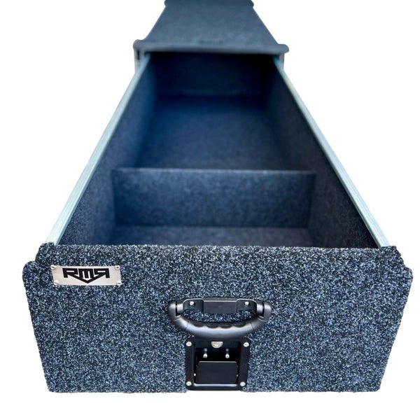 RMR 1730mm x 600mm Single Van Drawer with 1300mm Top Slide Carousel 1