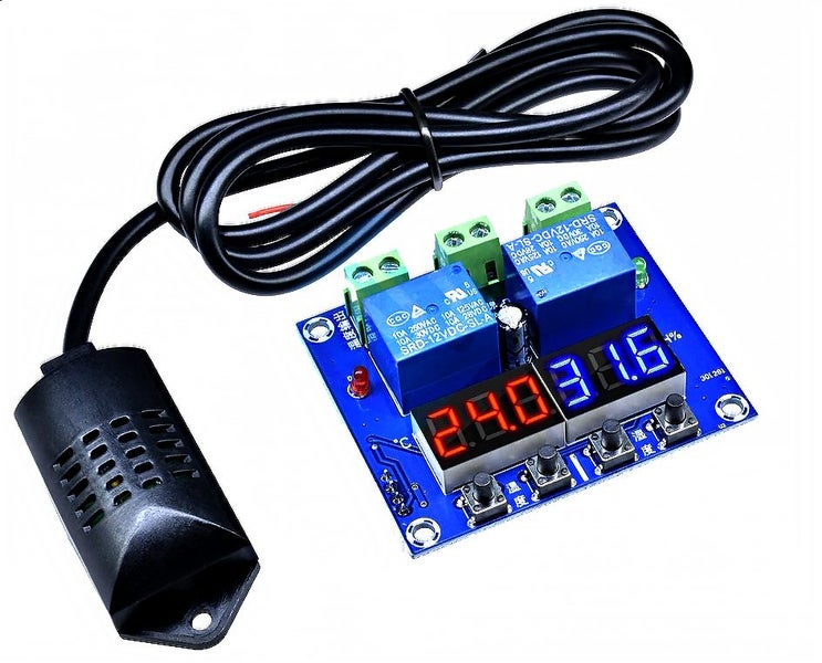 Humidity PLUS Temperature Controller Module New Low Cost 2023 Model. Carousel 10