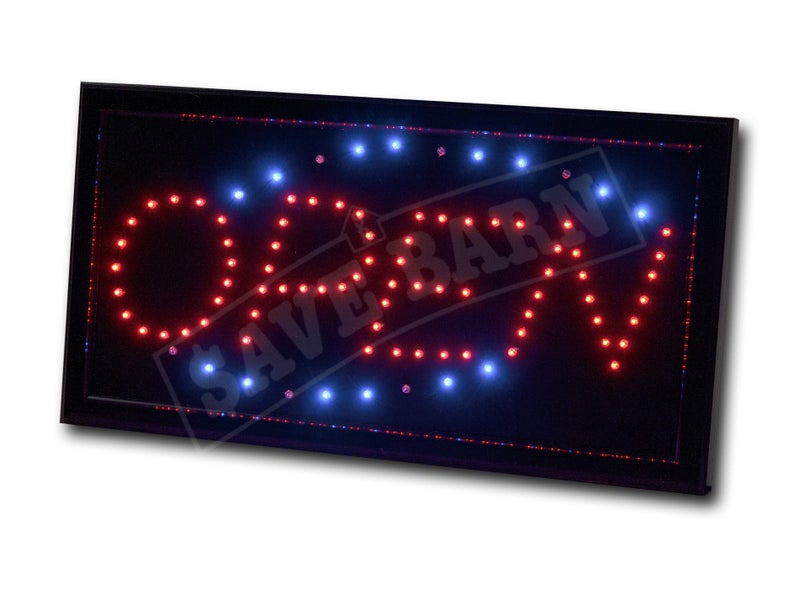 LED Sign OPEN Signs 48x25CM Capital Letters Carousel 1