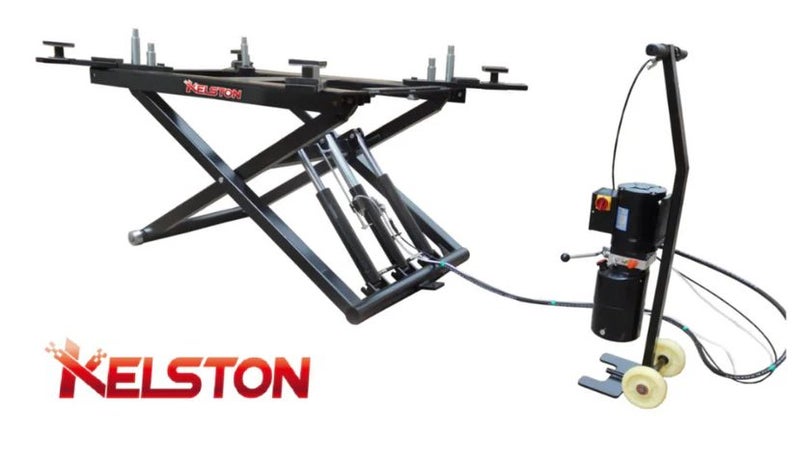 KELSTON Portable Scissor Lift ***FREE SHIPPING TO TOLL DEPOT Carousel 1