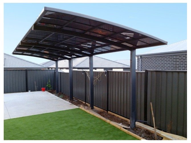 Cantilever Carport 3.0m x 5.5m Carousel 4