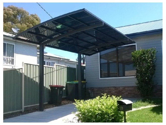 Cantilever Carport 3.0m x 5.5m Carousel 2
