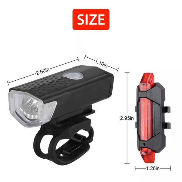 Rechargeable Waterproof Bike Lights Carousel 2