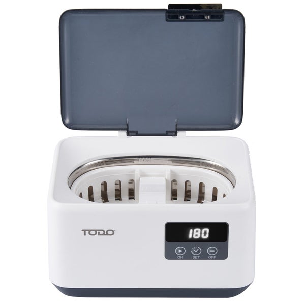TODO Ultrasonic Cleaner Sonic Wave Jewellery Cleaner Blue LED 600ml Stainless... Carousel 2