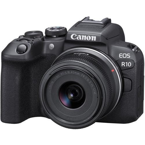 Canon EOS R10 Mirrorless Camera with 18-45mm Lens Kit 24.2MP APS-C CMOS Sensor - Carousel 1