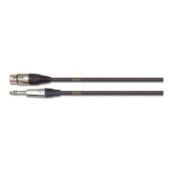 EWI TRS Jack To Female XLR 3 Ft Carousel 1