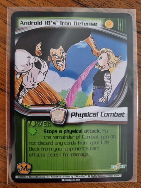 Android 18's Iron Defense #1 Babidi Saga - 1-Star (NM) Unlimited Carousel 1