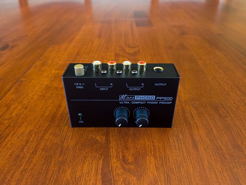 Turntable/Phono Preamplifier Adapter! - add a turntable to any amplifier!!63616525891842112