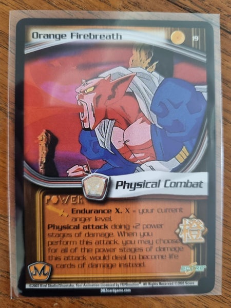 Orange Firebreath #19 Babidi Saga - 1-Star (NM) Unlimited Carousel 1