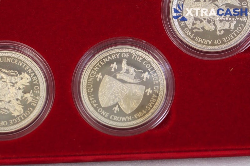 Isle of Man 1984 Quincentenary of College of Arms - Coin set *CLEARANCE* Carousel 2