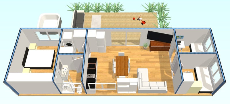 Transportable Home 3 bedroom 58m² Carousel 14
