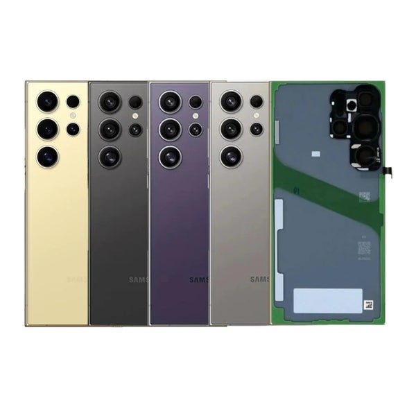 Back Cover For Samsung S24 Ultra Titanium Yellow Carousel 1