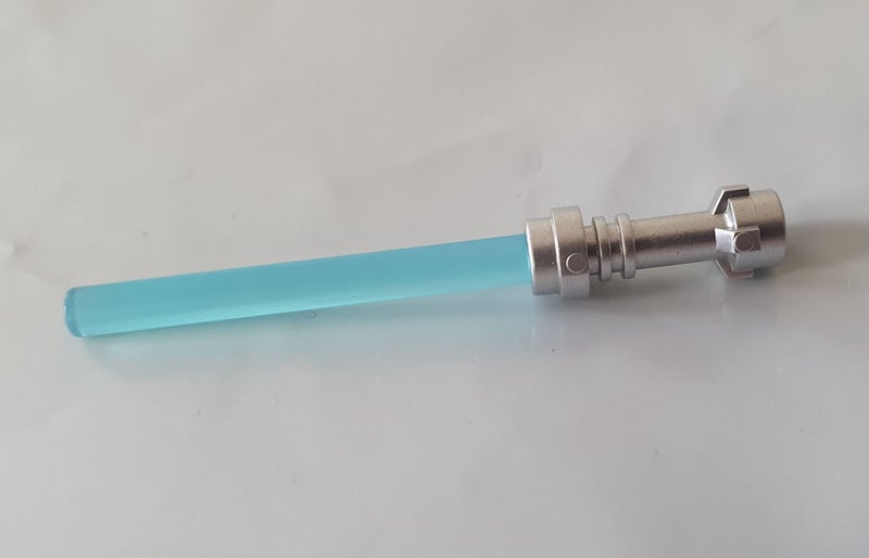 Lego Star Wars Accessory - Star Wars Light Saber with Chrome Colour Hilt Carousel 1