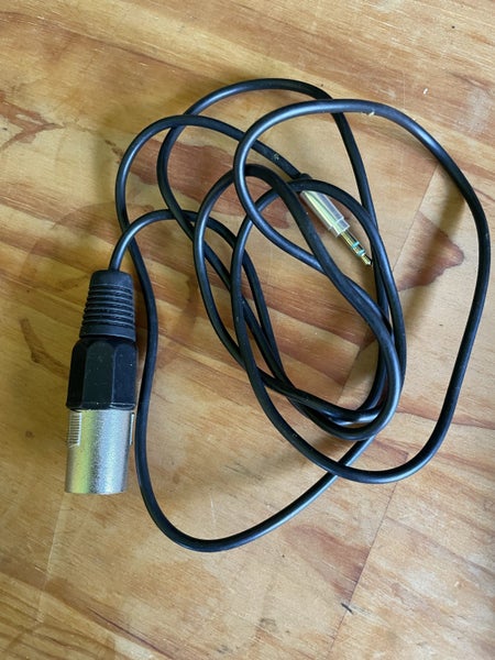 XLR male to 3.5mm audio jack Carousel 1