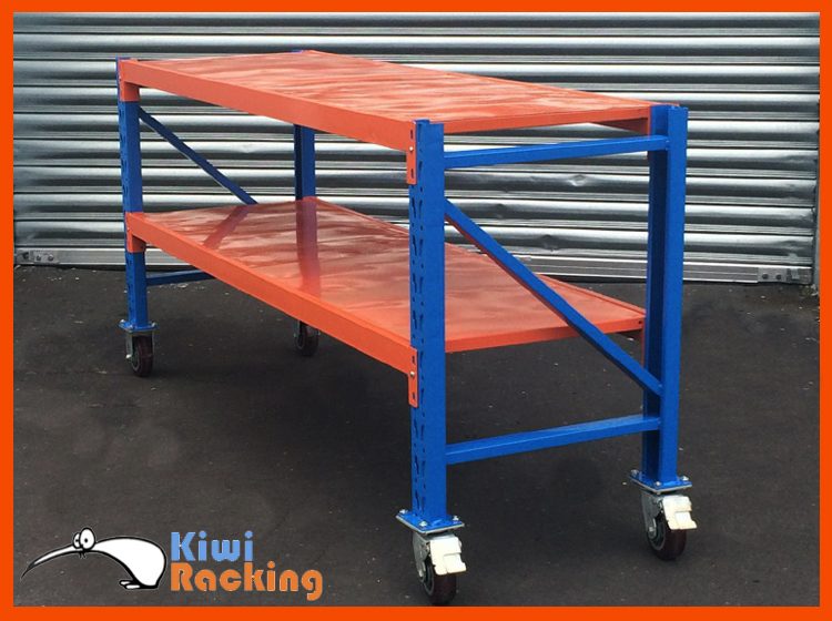 Steel Work Bench 2Wx1Hx0.6D with Wheels Carousel 1
