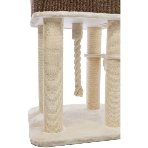 Cat Tree - Humberto Cream/Dark Brown (174cm) Carousel 2