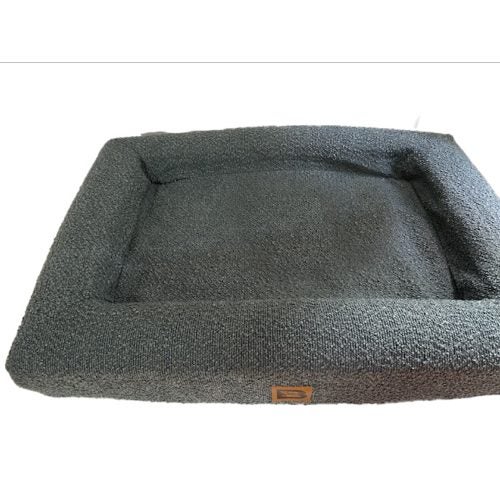 Boucle Orthopedic Pet Bed - Stonewash Blue Med (70 x 50cm) Carousel 1