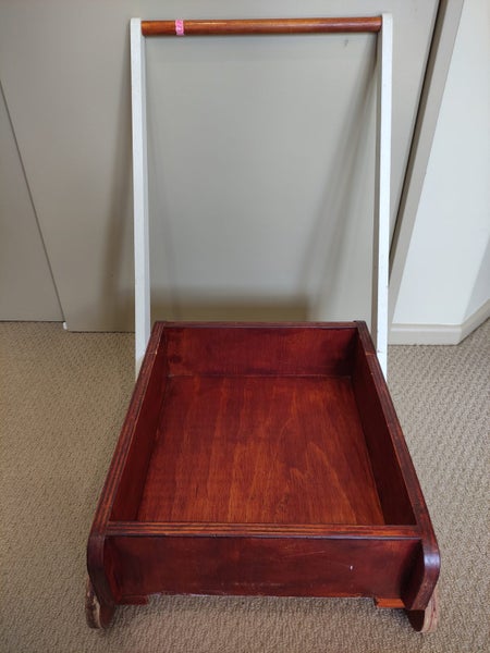 Kids wooden push cart (lot 1) Carousel 1