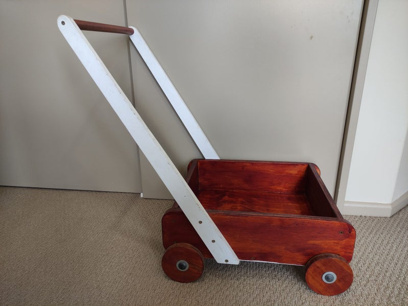 Kids wooden push cart (lot 2) Carousel 2