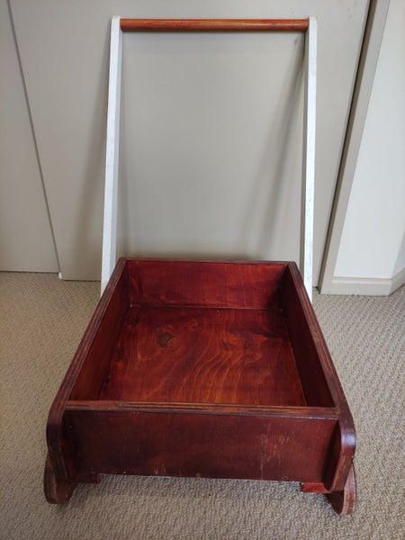 Kids wooden push cart (lot 2) Carousel 1