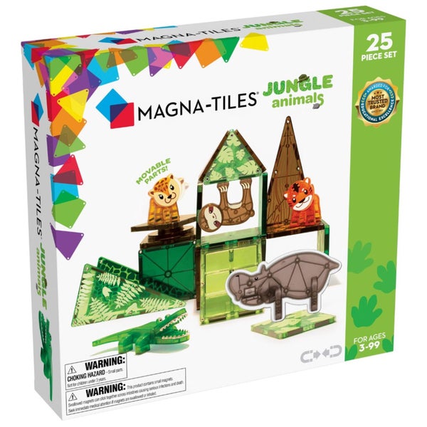 Magna Tiles Jungle Set, 25 Piece Carousel 1