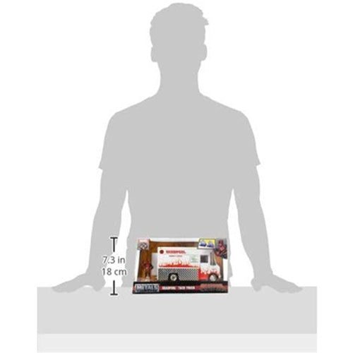 Deadpool Food Truck Hollywood Rides 1:24 Diecast Vehicle Carousel 3