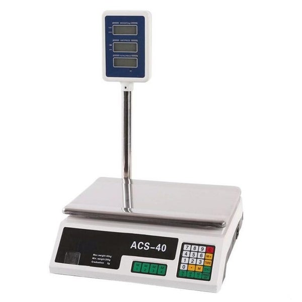 Brand New Good Quality 40KG/2g LCD Digital Pricing Carousel 2