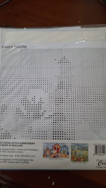 Cross stitch kit - Daisy Shore - Heritage Crafts - By the Sea - Karen Carter Carousel 2