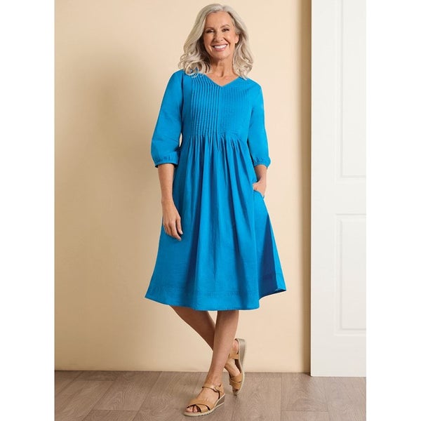 Tropical Sundress - Size 14 - Cerulean Carousel 1