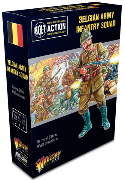 Bolt Action: Belgian Army - Infantry Squad Carousel 1