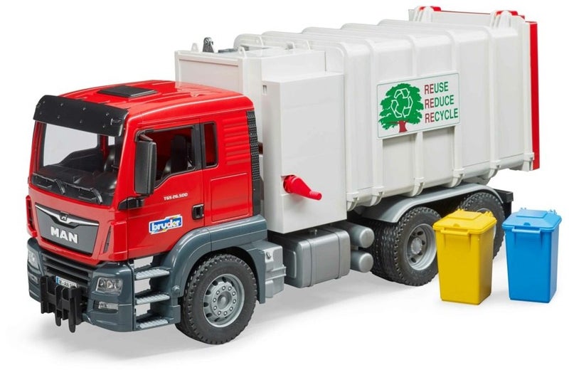 Bruder: MAN Garbage Truck - Side Loading Carousel 1