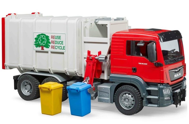 Bruder: MAN Garbage Truck - Side Loading Carousel 2