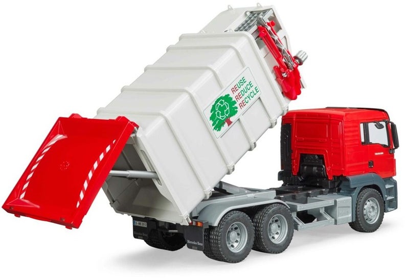Bruder: MAN Garbage Truck - Side Loading Carousel 4