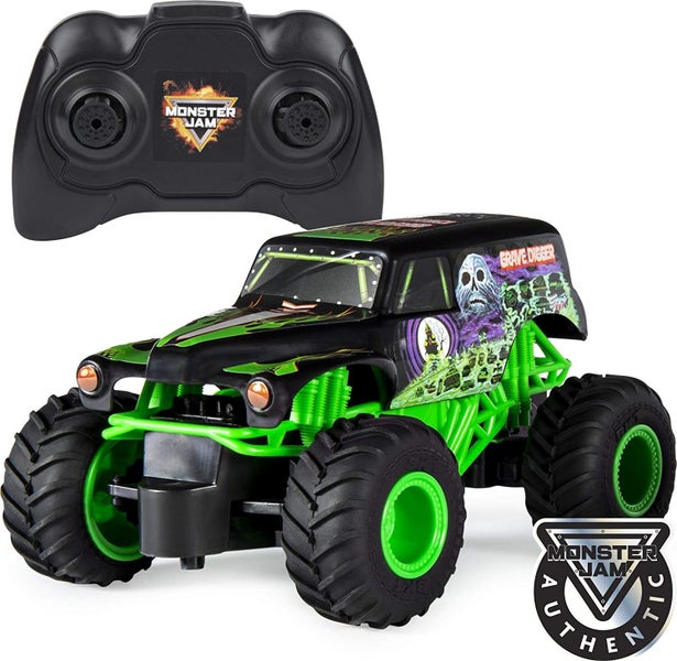 Monster Jam: 1:24 Scale RC - Grave Digger Carousel 2