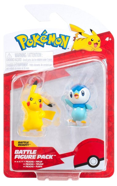 Pokemon: Battle Figure Pack - Puplip & Pikachu Carousel 1